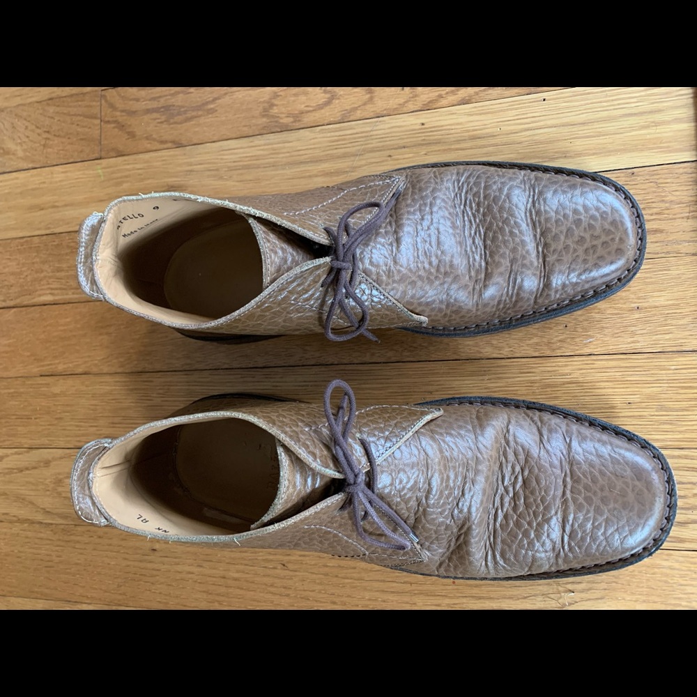 BALLY BOOTS MEN’S TAN